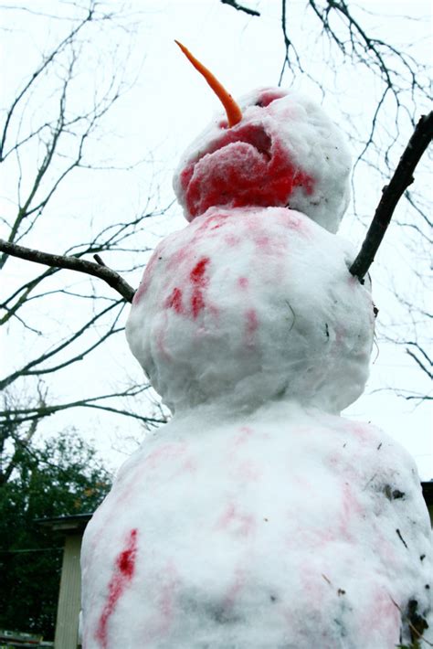 18 Creepy Horror Snowmen That Will Take Winter To The Next Level - Page 2 of 2