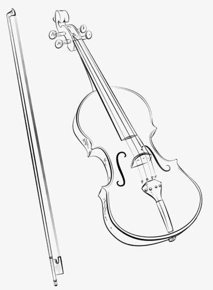 Tegning Af Violin | Nemme Tegninger
