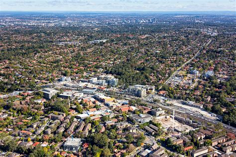 Aerial Stock Image - Epping Looking West