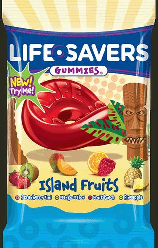 Dave's Cupboard: Life Savers Gummies: Island Fruits flavors