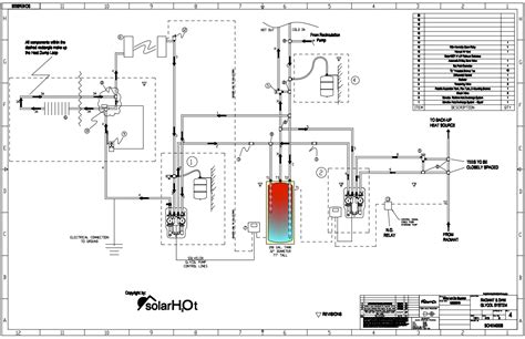 Water Piping: Piping Diagrams for Solar Hot Water System