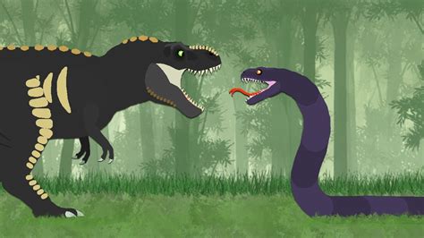 Titanoboa Monster Snake Vs T Rex