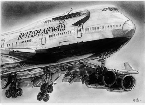 Boeing 747-400 drawing | Boeing 747 400, Airplane drawing, Plane drawing