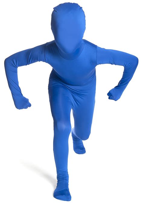 Kid's Blue Morphsuit Costume