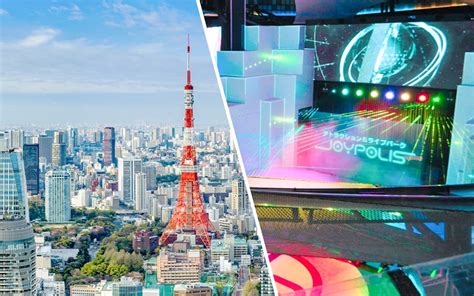 Tokyo Joypolis & Tokyo Tower Tickets | Discounted Combo