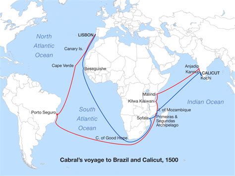 Pedro Álvares Cabral and the Discovery of Brazil | SciHi Blog