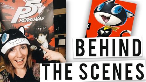 Persona 5 | Behind the Scenes with Morgana's Voice Actor! - YouTube