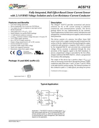 Acs712 sensor-arus | PDF