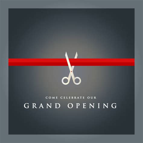 Grand Opening Invitation Illustrations, Royalty-Free Vector Graphics ...