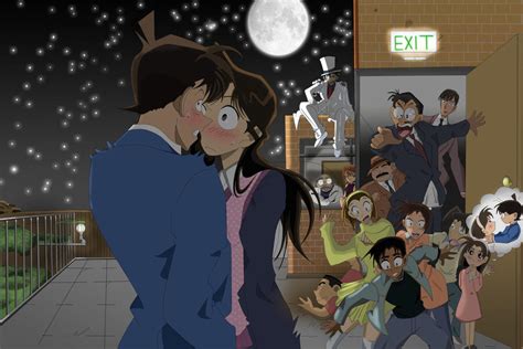 Detective Conan Shinichi And Ran Kiss Episode