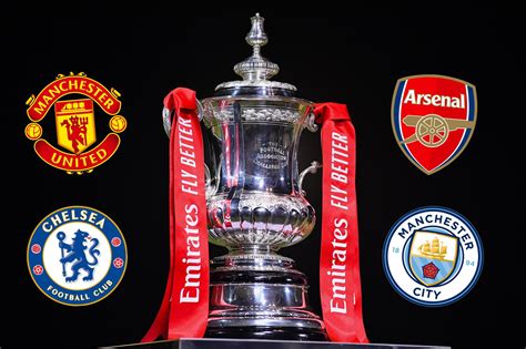 FA Cup semi-final draw in full: Manchester United vs Chelsea, Arsenal ...