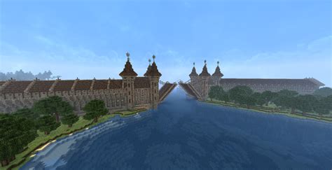 Minecraft Medieval Drawbridge by Lil-Lintu on DeviantArt