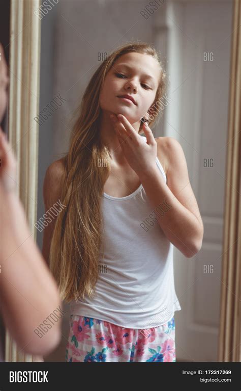 Teenage Girl Checking Image & Photo (Free Trial) | Bigstock