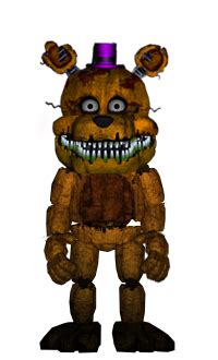 Plushbear / Fredbear-Plushtrap hybrid edit : fivenightsatfreddys