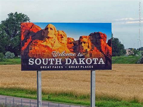 South Dakota Welcome Sign on I-29, 13 July 2019 | Driving no… | Flickr