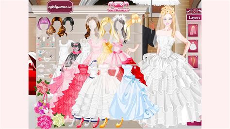 How to play Barbie Wedding Dress Up game | Free online games | MantiGames.com - YouTube