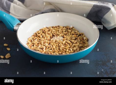 Toasted Pine Nuts Stock Photo - Alamy