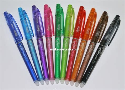 New Pilot Frixion Point Pens | Makeup Stash!