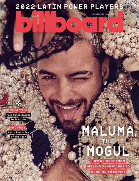 Billboard Magazine 17Th September 2022 Maluma The Mogul