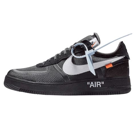 Off-White x Nike Air Force 1 Black — Kick Game