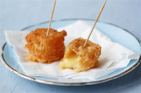 Honey Glazed Fried Manchego Cheese Recipe - Food.com