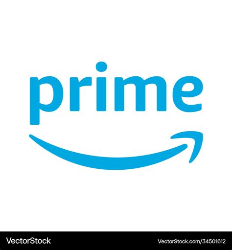 Amazon prime logo Royalty Free Vector Image - VectorStock