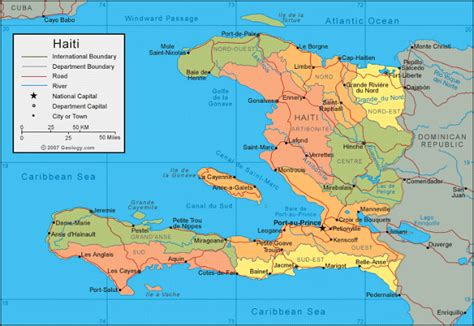 HAITI - MAPAS GEOGRÁFICOS DE HAITI - Mundo Hispánico™ | Mapa, Haiti