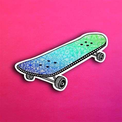 Skateboard Sticker (WATERPROOF)