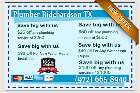 Plumber Richardson Texas 281-789-8862 - Friendly And Speed Services