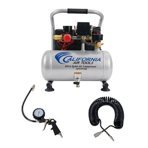 California Air Tools 12V1P10S Light & Quiet .12 Volt, 1.0 Gal. Steel ...