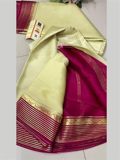 Buy Mysore Pure Silk Saree Online at Best Prices - Nishalika