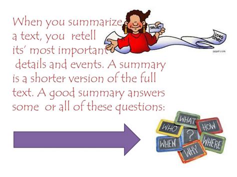 PPT - Summarizing Literary Texts PowerPoint Presentation, free download - ID:2422901