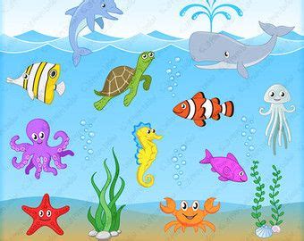 Informations About Aquatic Animals Clipart