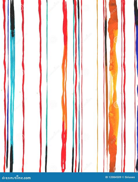 Watercolor Of Stripe Background Royalty Free Stock Images - Image: 12084509