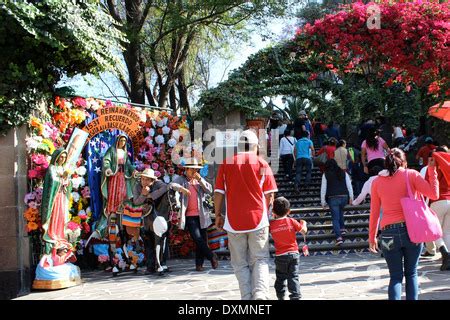 Basilica de Guadalupe, Tepeyac Hill, Mexico City, Mexico Stock Photo ...