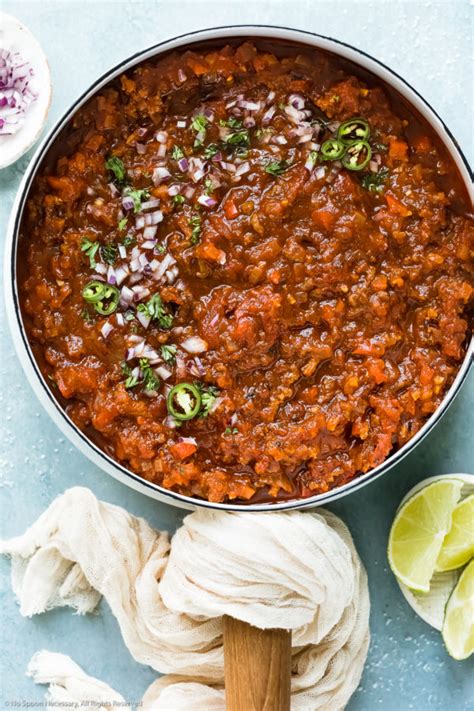 Easy No Bean Chili Recipe - No Spoon Necessary