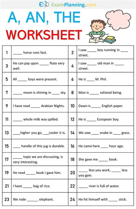 English Language Grammar Worksheets | Language Worksheets