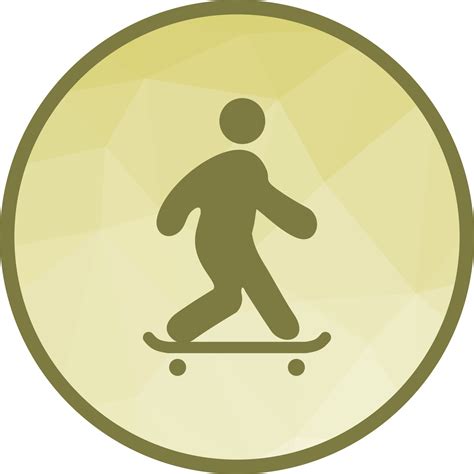 Skate Boarding Low Poly Background Icon 16696572 Vector Art at Vecteezy