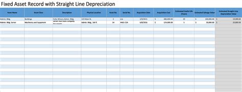 Fixed Assets Excel - Business Insights Group AG | Fixed asset, Excel ...