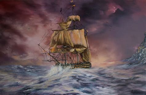 H.M.S Victory Painting by Jean Walker - Fine Art America