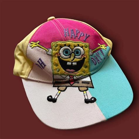 Nickelodeon Vintage 00s SpongeBob SquarePants Cap | Grailed