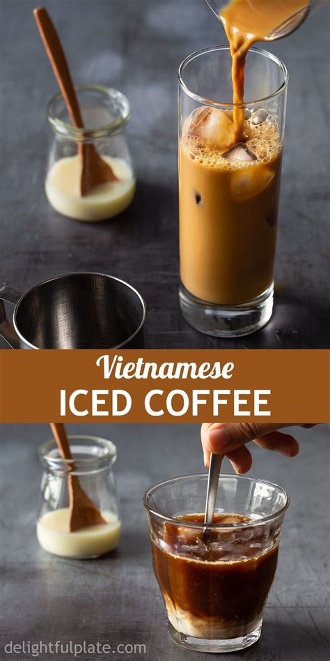 Vietnamese Iced Coffee (Cafe Sua Da) can be surprisingly intense and aromatic with the righ ...