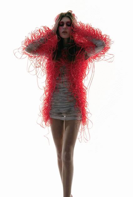 Strawberige | Wearable art fashion, Textures fashion, Colorful fashion