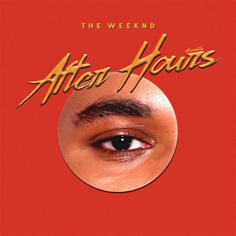 Recreated the "In Your Eyes Remix" Cover for "After Hours" (@thaxoedits on IG) : r/TheWeeknd