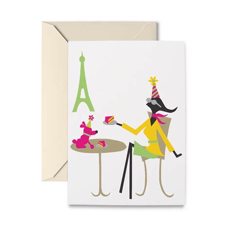 French Birthday Greeting Card – R. Nichols