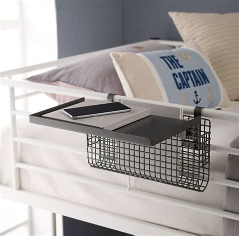 13 Bunk Bed Shelf Ideas for Top-Bunk Storage Space | Apartment Therapy