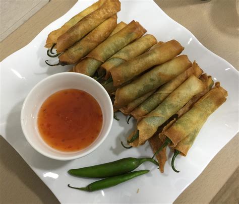 Dynamite Cheese Sticks (Dynamite Lumpia) - Feastful Fork