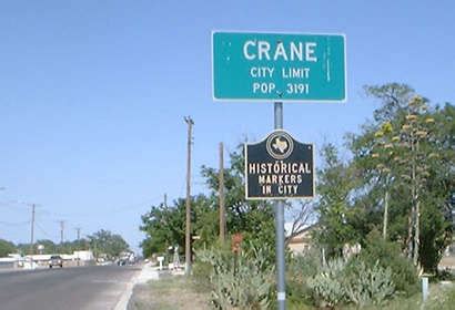 Crane, Texas.