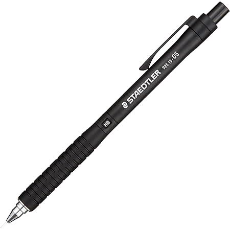 Amazon.com : Staedtler 0.5mm Mechanical Pencil Silver Series (925 25-05 ...