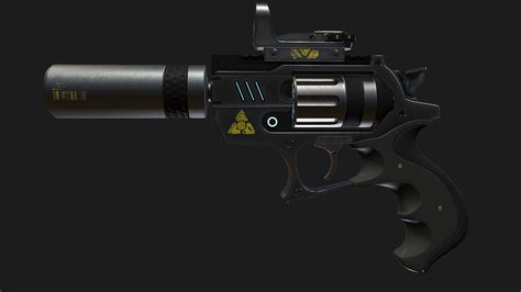 Future Gun - 3D model by Yatagarasu (@havrilovdmitry) [b0a7881] - Sketchfab